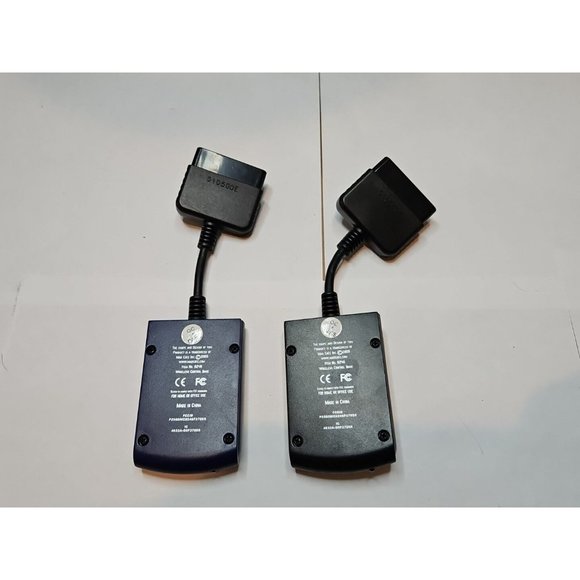 Lot of 2 Mad Catz Wireless Playstation 2 Controller Dongles PS2 8246 - Picture 2 of 2